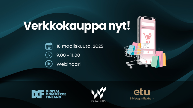 Verkkokauppa nyt!