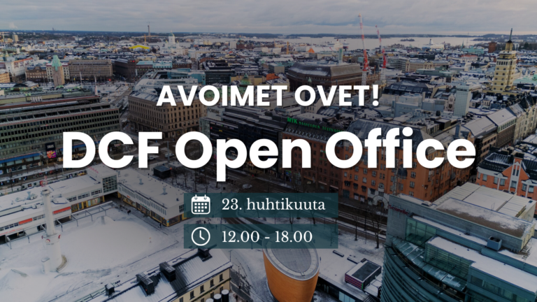 DCF Open Office – Avoimet ovet!