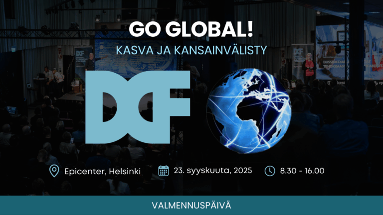 GO GLOBAL! Kasva ja kansainvälisty -valmennuspäivä