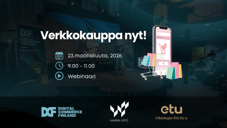 Verkkokauppa nyt!